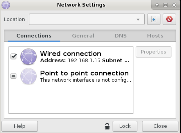 network settings