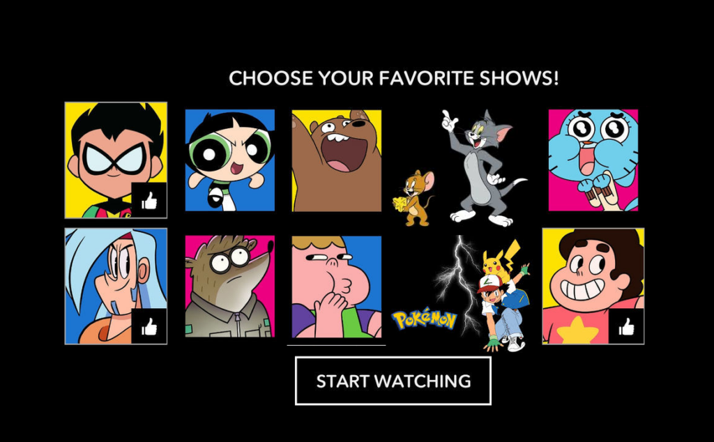 60097-1280(1) Image of Netflix playing on a Thinvent Auto 3 Android TV box